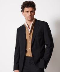 Linen Geo Neckerchief in Cream