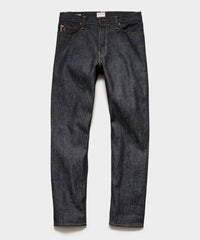 Made in USA Relaxed Selvedge Jean in Indigo