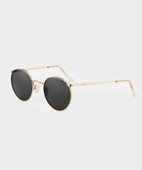 Randolph Skytec Glass Polarized Sunglasses in American Grey & 23k Gold