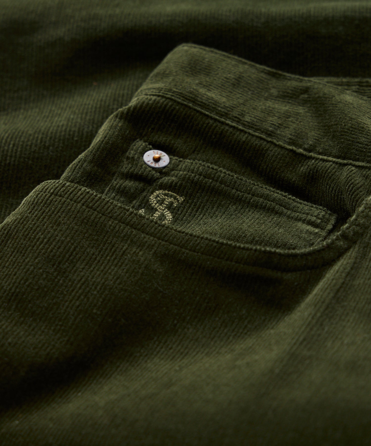 Slim Fit 5-Pocket Corduroy Pant