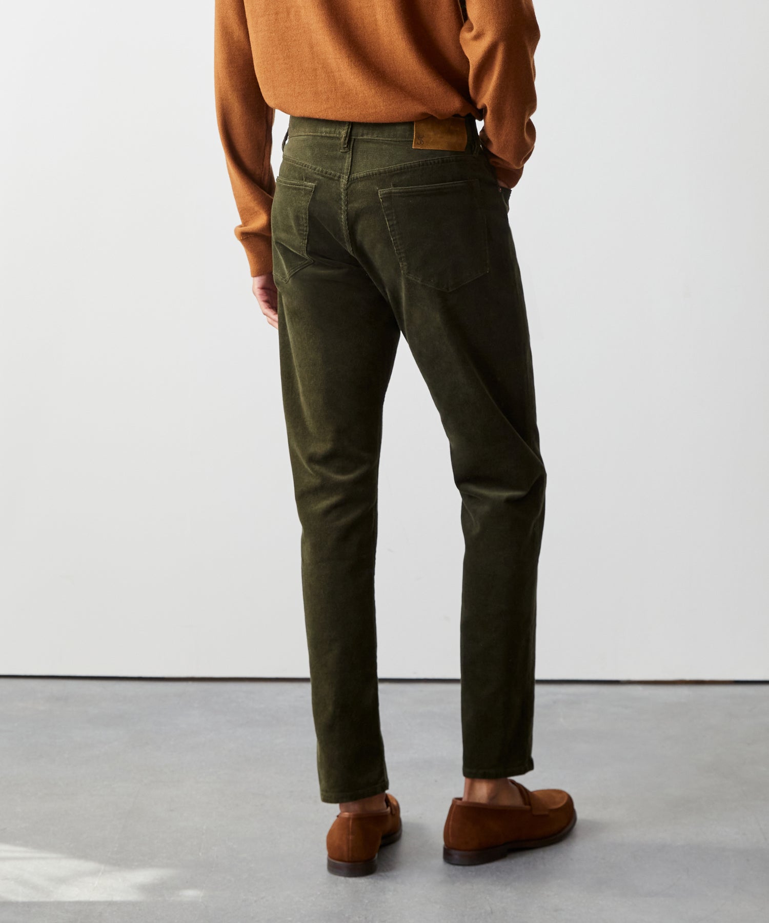 Slim Fit 5-Pocket Corduroy Pant