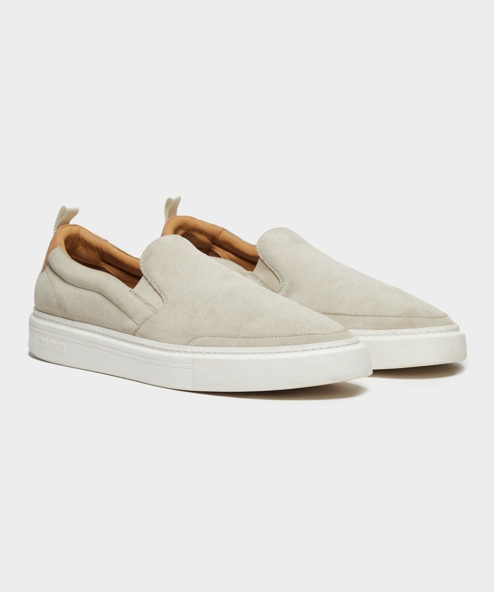 Tuscan Slip-On Sneaker in Stone