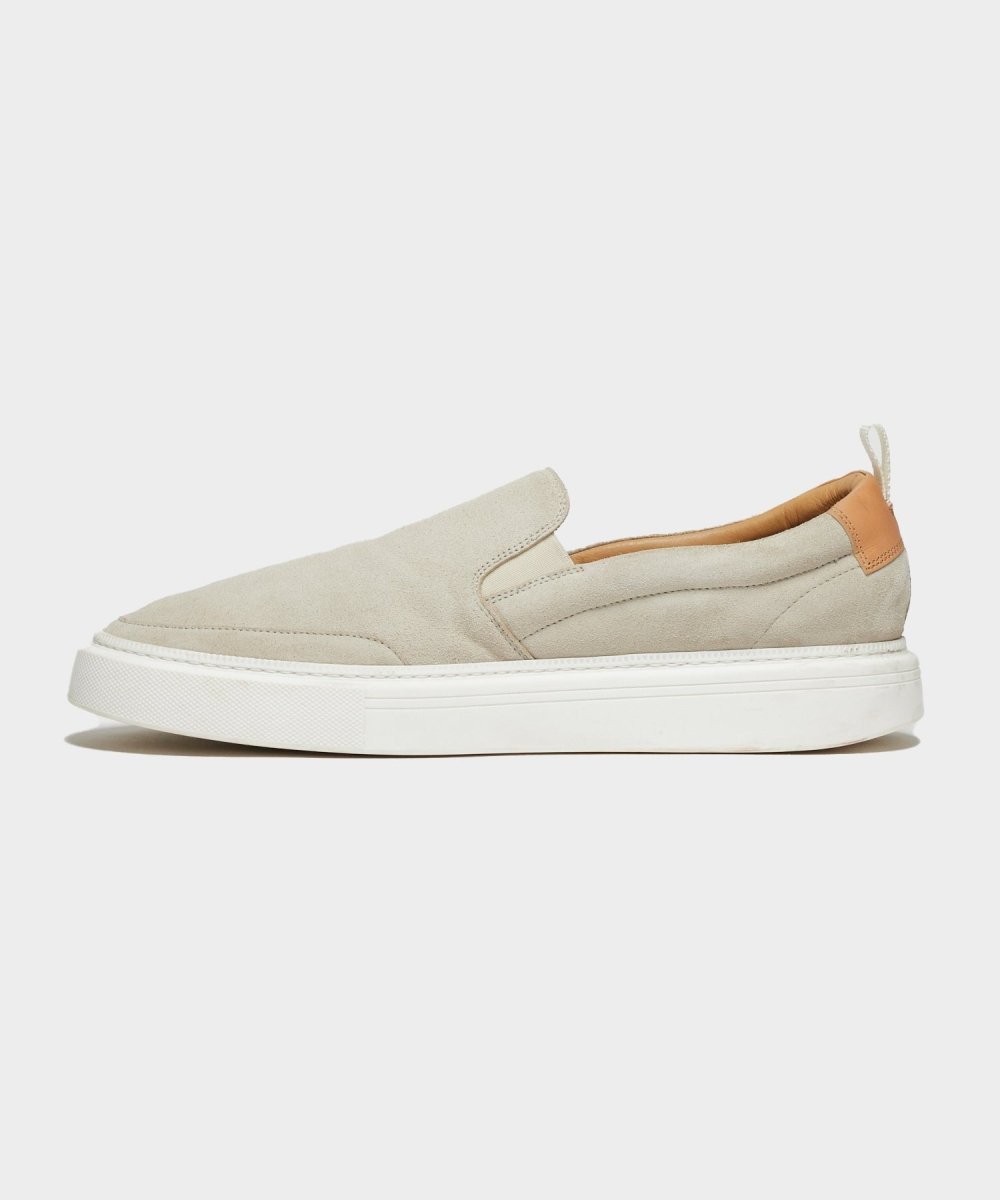 Tuscan Slip-On Sneaker in Stone