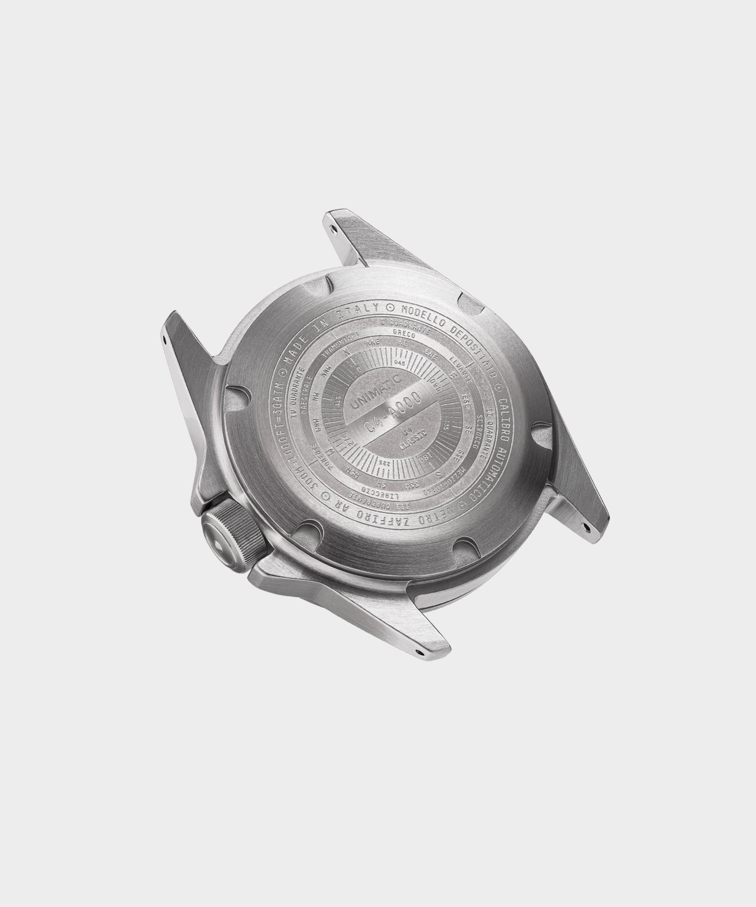 Unimatic U4 Classic Military Watch in black