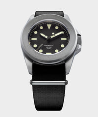 Unimatic U4 Classic Military Watch in black